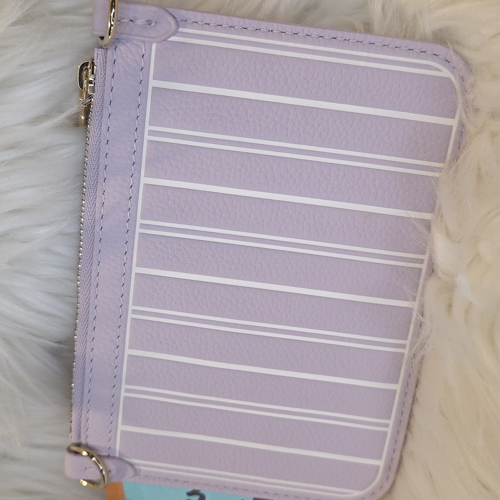 BNEW UNUSED Louis Vuitton NEVERFULL BANDOULIERE INSIDE OUT BB MISTY LILAC POUCH - Picture 8 of 9